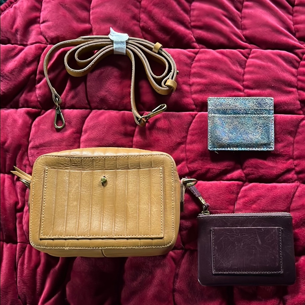 Madewell Transport Camera Bag Purse & Wallet Bundle